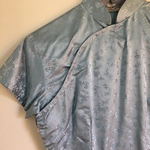 Qipao/Cheongsam Vintage Dress, Light Blue